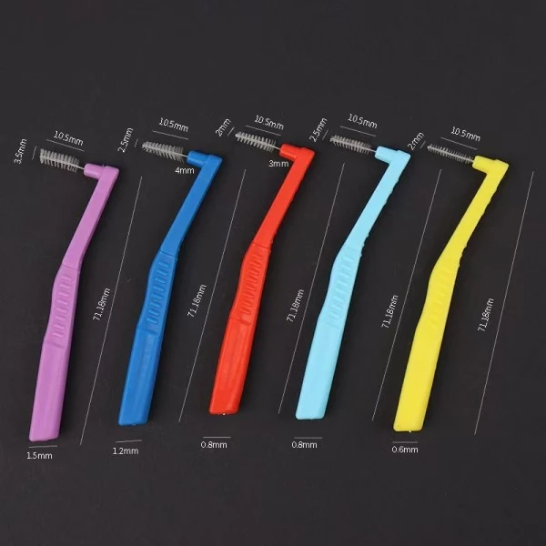 Curved Interdental Brush Curved Interdental Brush